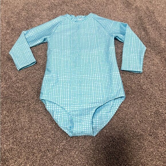 Alice + Ames Chelsea Poolside Rashgaurd Swimsuit Sz 7 - Picture 2 of 5